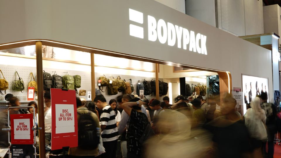 Diskon Bodypack Besar-Besaran di PRJ 2025! Buruan Serbu!