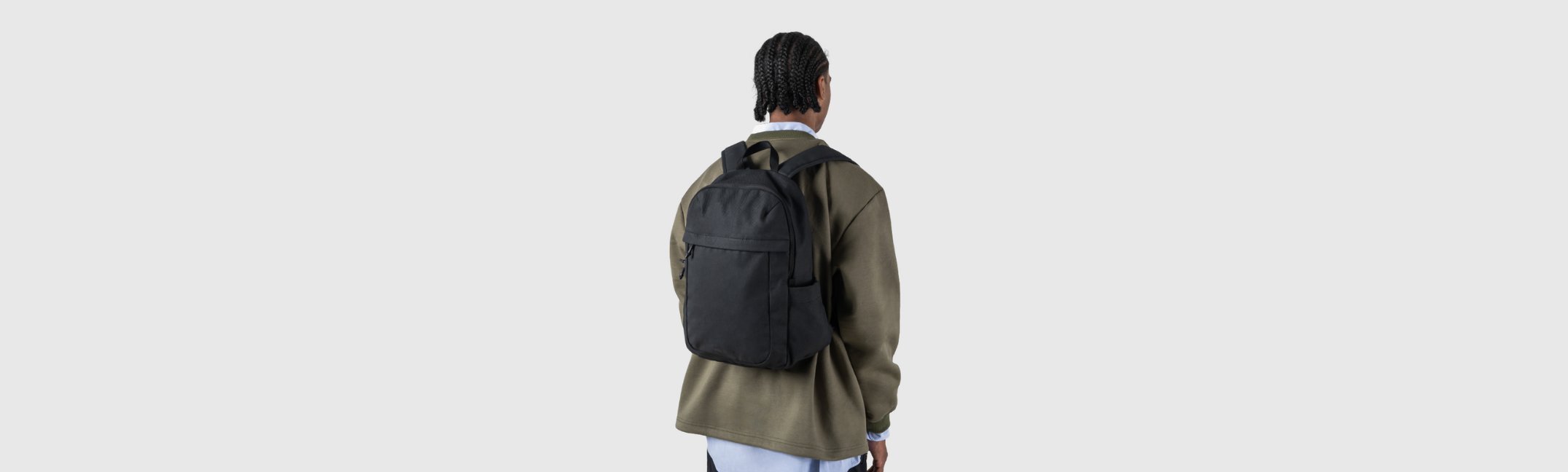 Menjelajah Bersama Gaya: Bodypack Velaro Canvas Twill Daypack - Black, Tas Laptop yang Elegan dan Fungsional