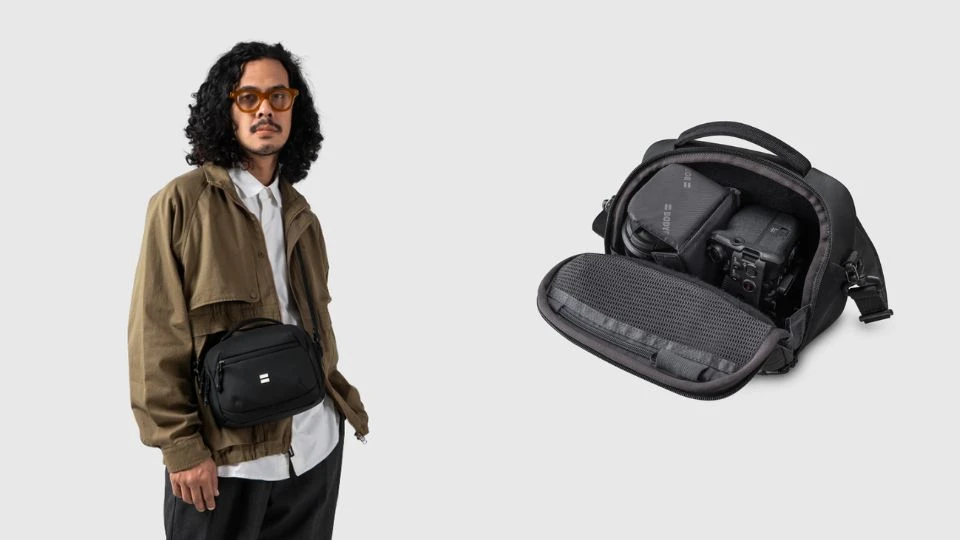 Caption Camera Shoulder Bag as a Father's Day gift for dads who love photography