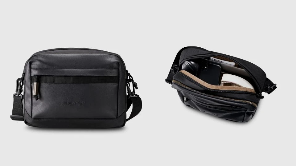 Weston Suver Shoulder Bag as a Father's Day gift for dads who often ride motorcycles