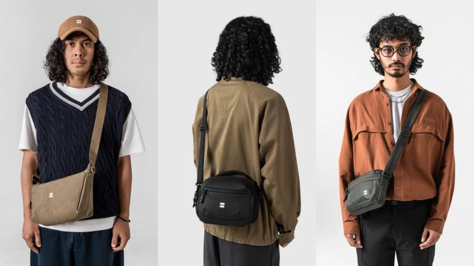 Bodypack sling bag for concerts and festival