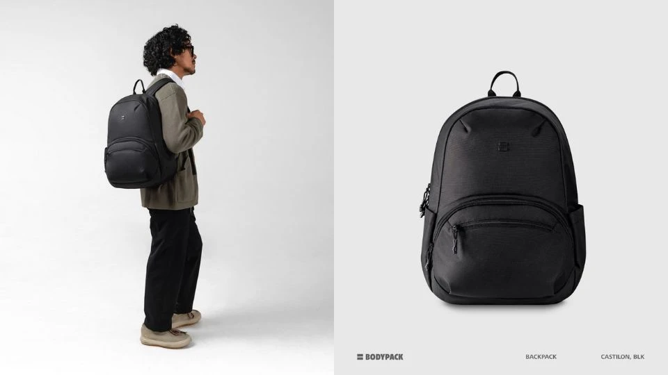 ransel backpack praktis untuk dibawa traveling naik pesawat