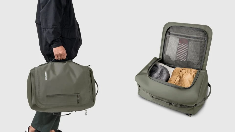 Duffle bag Bodypack muat banyak yang muat di kabin dan bagasi pesawat