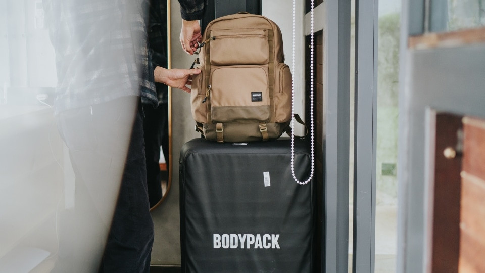 Travelling with Backpack Bodypack