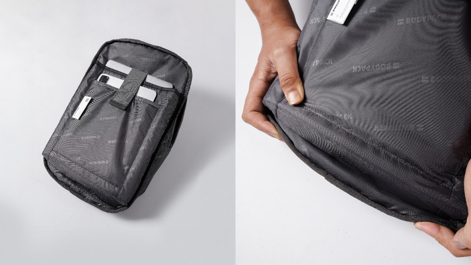 Bodypack Bag Inside Compartment